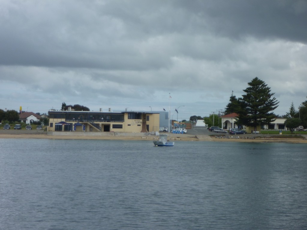 Port Lincoln YC - launching channel was dug just below the ramp © Richard Burling